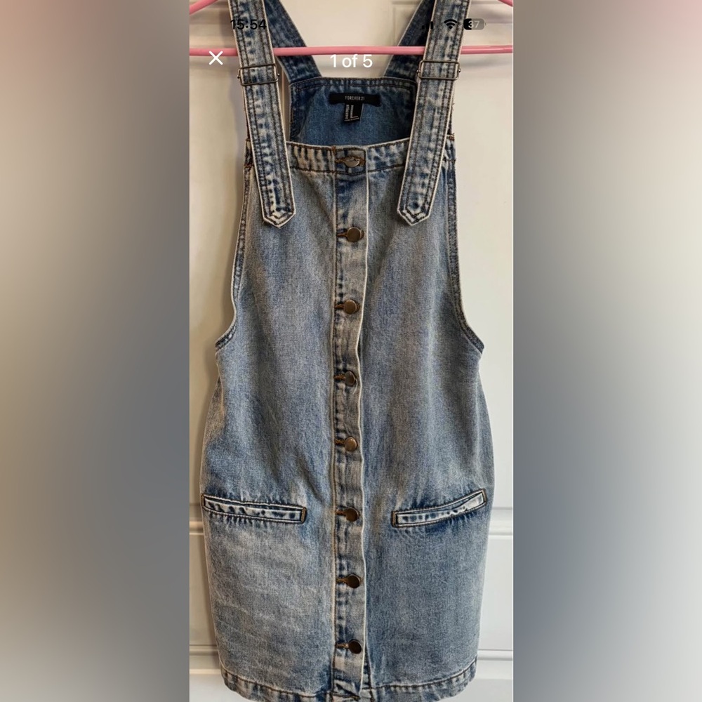 Forever 21 Blue Denim dress